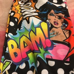 2xl Pop Culture leggings by Wild Rose